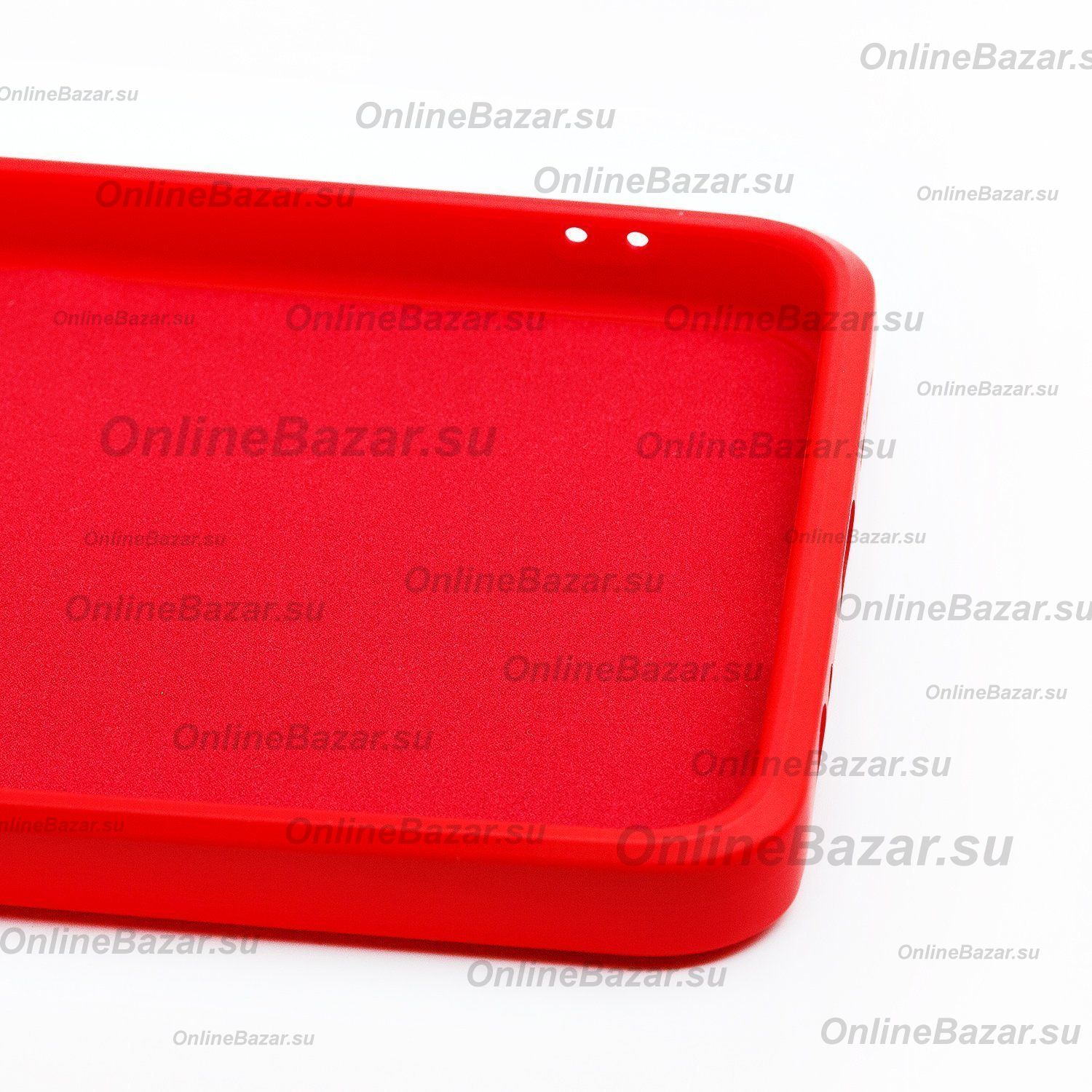 Чехол для Xiaomi M2101K7AG силиконовый Soft Touch 4 <красный> ― OnlineBazar.su