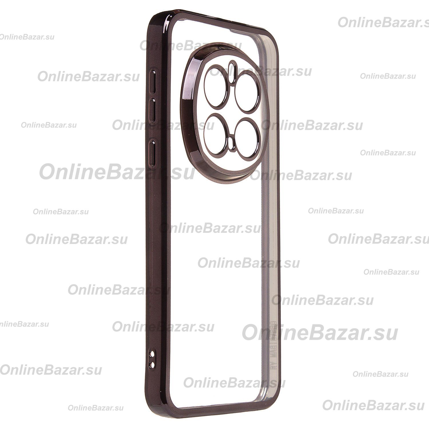 Чехол для Huawei Honor Magic 7 Pro силиконовый ультратонкий Pilot <черный> ― OnlineBazar.su