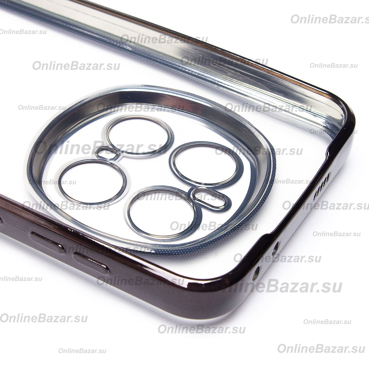 Чехол для Huawei Honor Magic 7 Pro силиконовый ультратонкий Pilot <черный> ― OnlineBazar.su