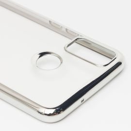Чехол для Huawei Honor 9X Lite силиконовый ультратонкий Pilot <серебристый>