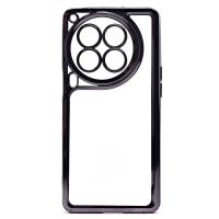 Чехол для Tecno Camon 30 Premier 5G (CL9) силиконовый ультратонкий Pilot <черный> ― OnlineBazar.su