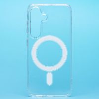 Чехол для Samsung SM-S931B (Galaxy S25) пластиковый MagSafe Сlear Сase <прозрачный> (премиум) ― OnlineBazar.su
