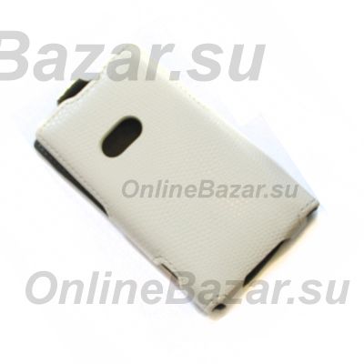 Чехол для Nokia N9-00 флип змея №1 <белый> ― OnlineBazar.su