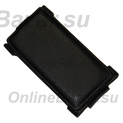 Чехол для Nokia 800 Lumia флип кожзам №1 <черный> ― OnlineBazar.su