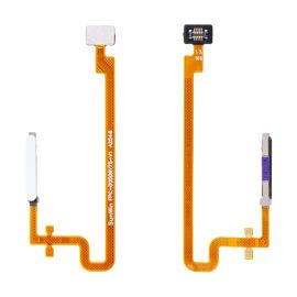 Шлейф для Tecno Spark 10 Pro (KI7) на отпечаток пальца <белый>