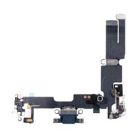 Шлейф для Apple iPhone 14 Plus на системный разъем и микрофон <черный> (оригинал) ― OnlineBazar.su