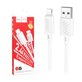 Кабель USB Apple iPhone Lightning Hoco X88 <белый>