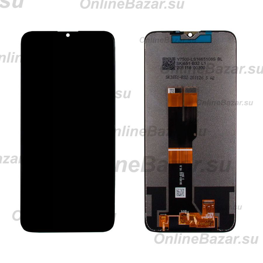 Дисплей для Nokia G20 с тачскрином <черный> ― OnlineBazar.su