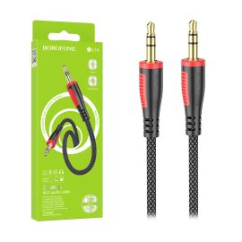 Кабель AUX 3.5 mm - 3.5 mm Borofone BL14 <черный>