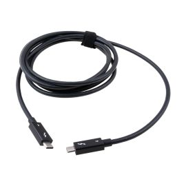 Кабель USB-C Type-C (100W/Thunderbolt 4/PD/2 метра) <черный>