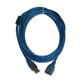 USB удлинитель - USB (папа) - USB (мама) 3 метра <голубой>