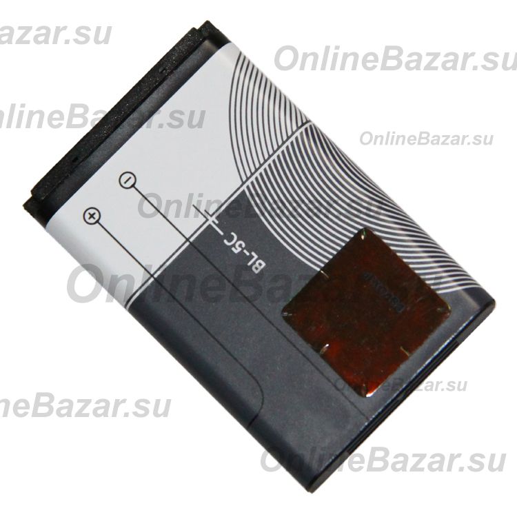 Аккумуляторная батарея для Eplutus DVR-027 (BL-5C) 1050 mAh (оригинал) ― OnlineBazar.su