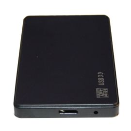 Внешний корпус для жесткого диска SATA 2.5 DM-2508 (кабель USB-MicroUSB Y-Type/USB 3.0/до 3 TB/пластик) <черный>