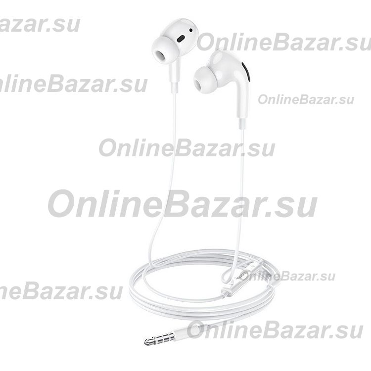 Гарнитура 3.5 Hoco M1 Pro <белый> ― OnlineBazar.su
