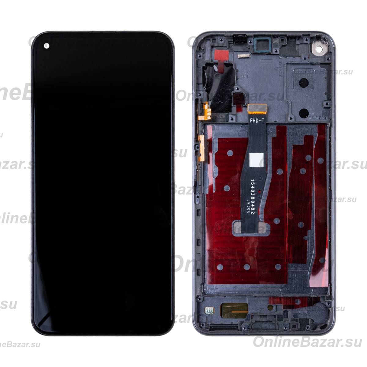 Дисплей для Honor 20 Pro (YAL-L41) модуль в сборе с тачскрином <черный> (оригинал) ― OnlineBazar.su
