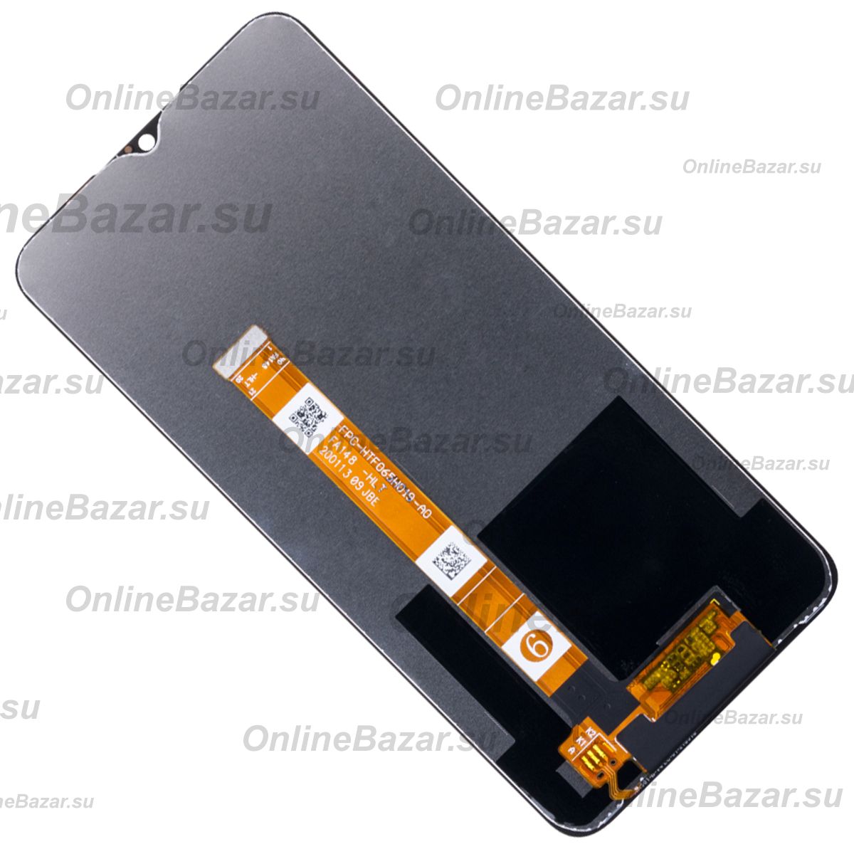 Дисплей для Oppo A5 2020 в сборе с тачскрином <черный> (оригинал) ― OnlineBazar.su