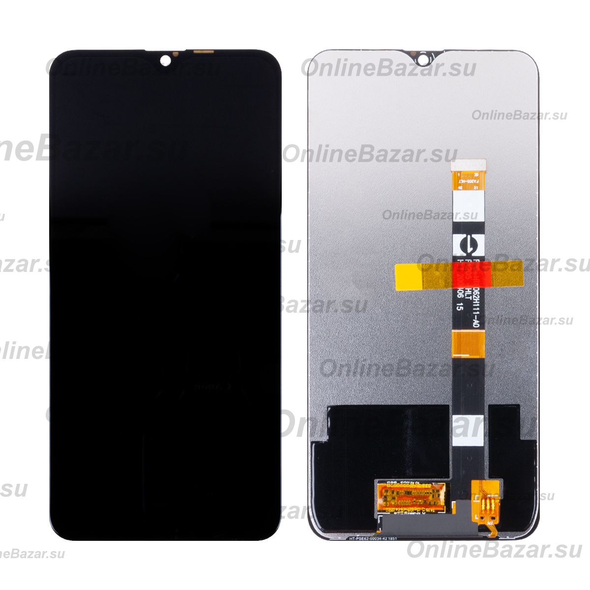 Дисплей для Oppo AX7 в сборе с тачскрином <черный> (премиум) ― OnlineBazar.su