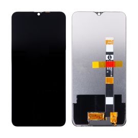 Дисплей для Oppo AX7 в сборе с тачскрином <черный> (премиум)