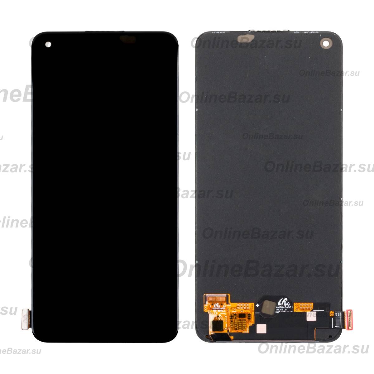 Дисплей для Realme RMX3630 в сборе с тачскрином <черный> ― OnlineBazar.su