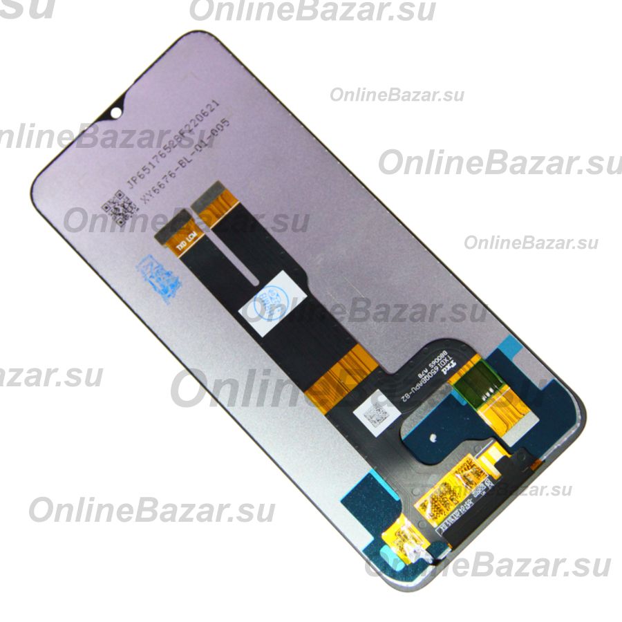 Дисплей для Realme RMX3501 в сборе с тачскрином <черный> ― OnlineBazar.su
