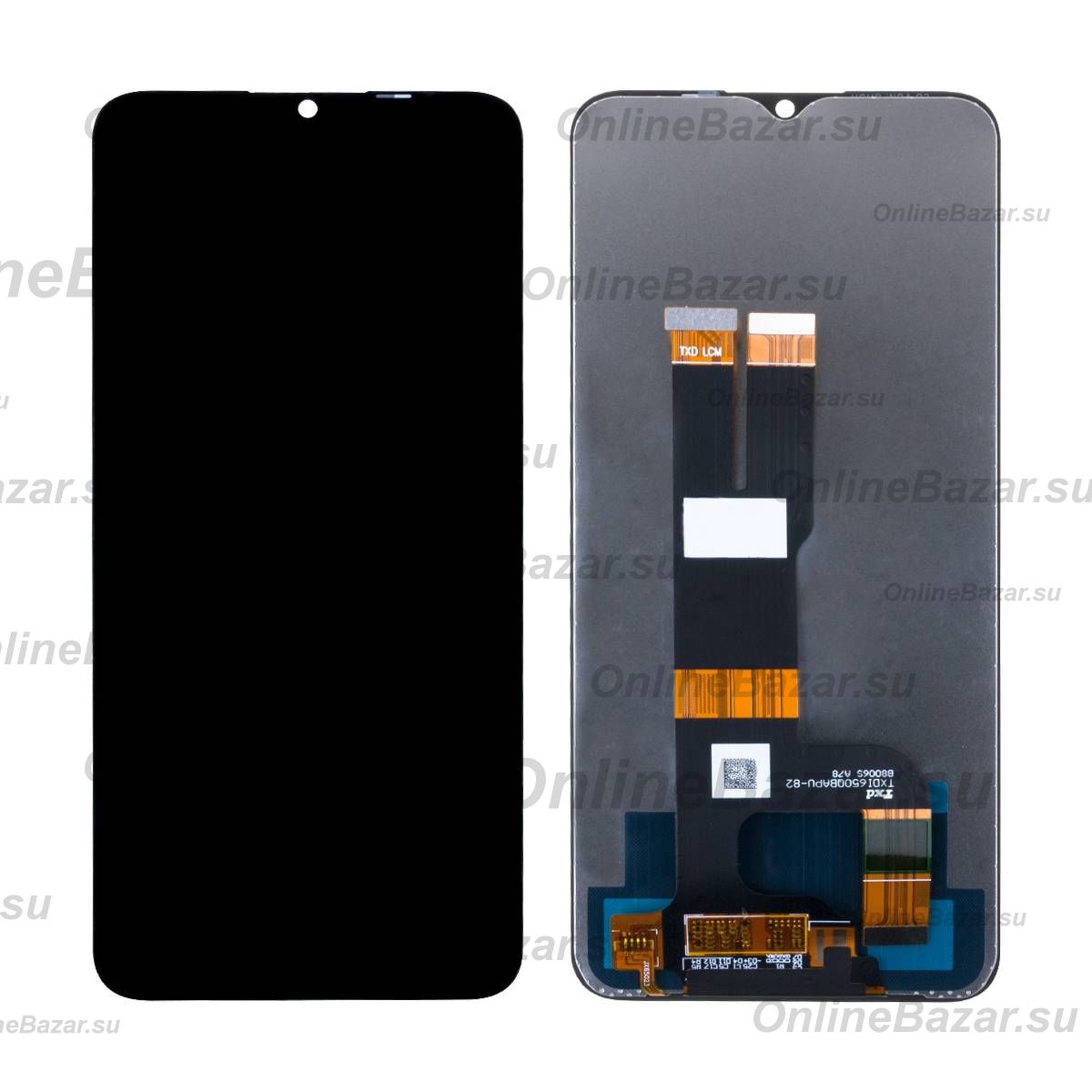 Дисплей для Realme RMX3501 в сборе с тачскрином <черный> ― OnlineBazar.su