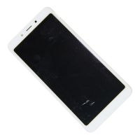 Дисплей для Xiaomi Redmi 6A модуль в сборе с тачскрином <белый> (оригинал) ― OnlineBazar.su