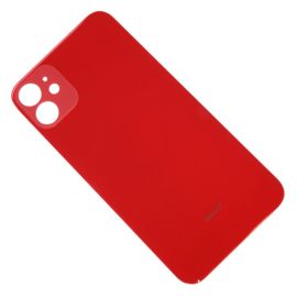 Задняя крышка для Apple iPhone 11 (широкий вырез под камеру) <красный>