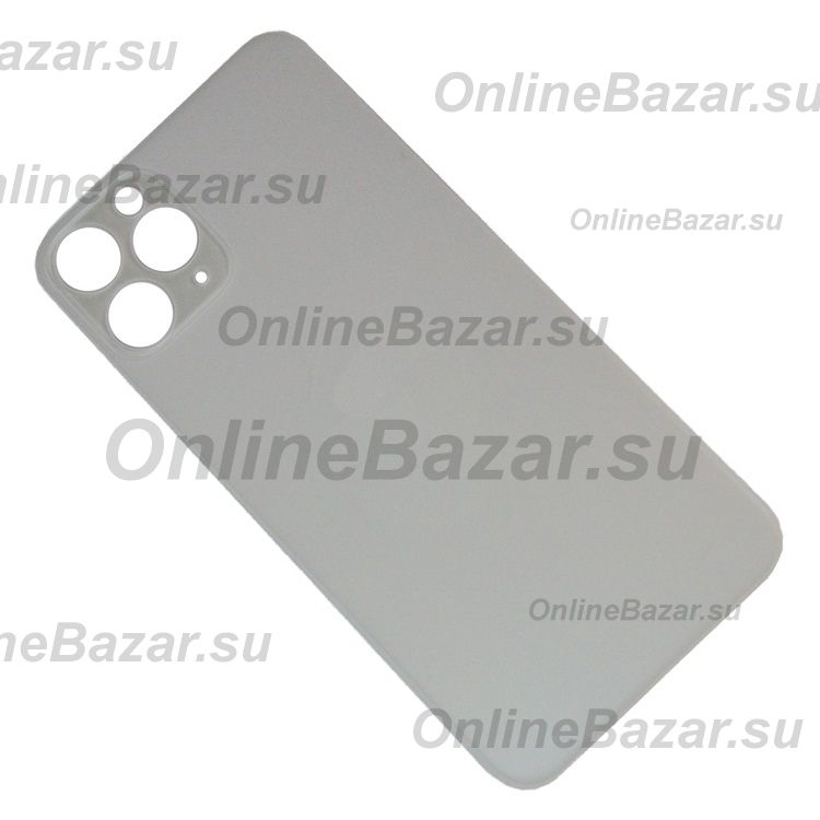 Задняя крышка для Apple iPhone 11 Pro (широкий вырез под камеру) <белый> ― OnlineBazar.su