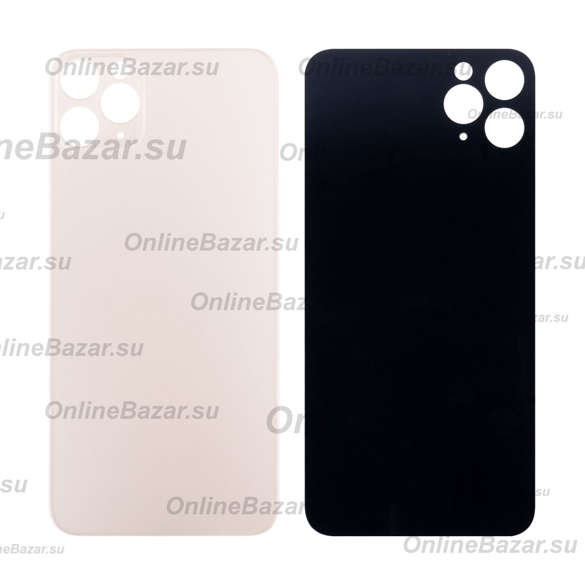 Задняя крышка для Apple iPhone 11 Pro (широкий вырез под камеру) <золотой> (оригинал) ― OnlineBazar.su