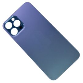 Задняя крышка для Apple iPhone 12 Pro Max (широкий вырез под камеру) <синий> (оригинал)