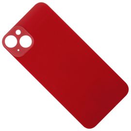 Задняя крышка для Apple iPhone 14 Plus (широкий вырез под камеру) <красный>