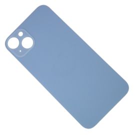 Задняя крышка для Apple iPhone 14 Plus (широкий вырез под камеру) <синий>
