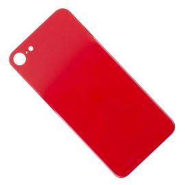 Задняя крышка для Apple iPhone SE 2020 (широкий вырез под камеру) <красный> (оригинал)