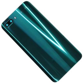 Задняя крышка для Honor 10 (COL-L29) со стеклом камеры <зеленый> (оригинал)