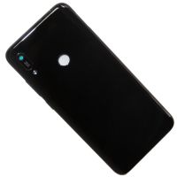 Задняя крышка для Huawei Y6 Prime 2019 без рамки дисплея со стеклом камеры <черный> ― OnlineBazar.su