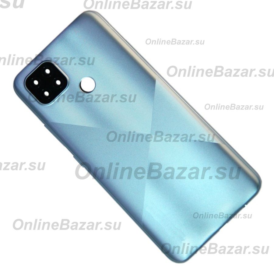 Задняя крышка для Realme C21 <голубой> ― OnlineBazar.su