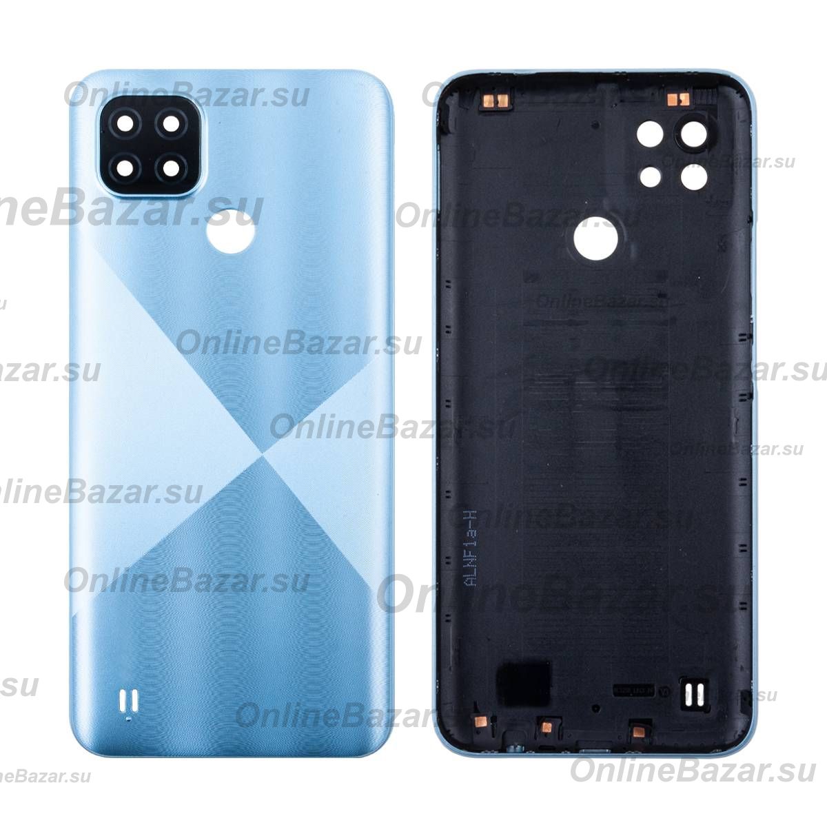 Задняя крышка для Realme C21 <голубой> ― OnlineBazar.su