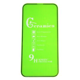 Защитная пленка для Apple iPhone 13 Pro Max (полное покрытие, силикон) <черный>