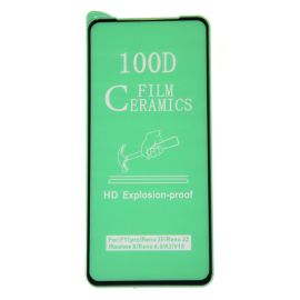 Защитная пленка для Xiaomi M2003J15SC (полное покрытие, силикон) <черный>
