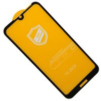 Защитное стекло для Huawei Honor 8S (2,5D/закаленное, полная наклейка) <черный> в блистере ― OnlineBazar.su