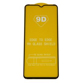Защитное стекло для Xiaomi Redmi 10A (2.5D/полная наклейка) <черный>