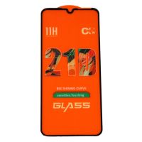 Защитное стекло для ZTE Blade A7 2019 (2,5D/полная наклейка) <черный> ― OnlineBazar.su