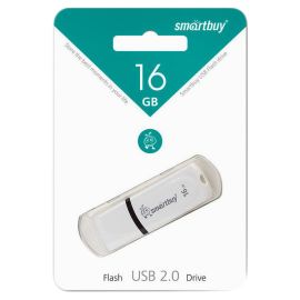 Карта памяти USB 16 Gb Smart Buy Paean <белый>