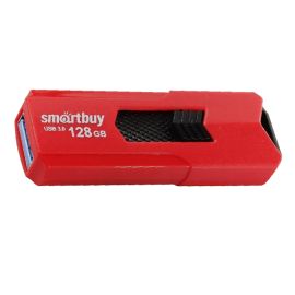 Карта памяти USB 3.0 128 Gb Smart Buy Stream <красный>