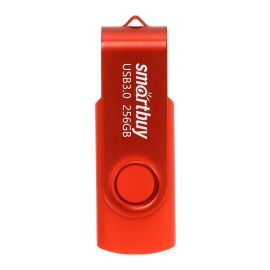 Карта памяти USB 3.0 256 Gb Smart Buy Twist в блистере <красный>