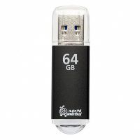 Карта памяти USB 3.0 64 Gb Smart Buy V-Cut <черный> ― OnlineBazar.su