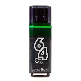 Карта памяти USB 3.0 64 Gb Smart BuyGlossy <темно-серый>