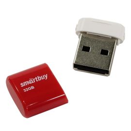 Карта памяти USB 32 Gb Smart Buy Lara <красный>