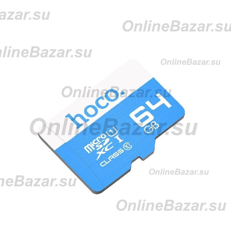 Карта памяти MicroSD 64 Gb CL10 Hoco TF ― OnlineBazar.su