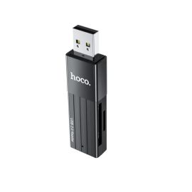 Карт-ридер Hoco HB20 (USB 2.0) <черный>